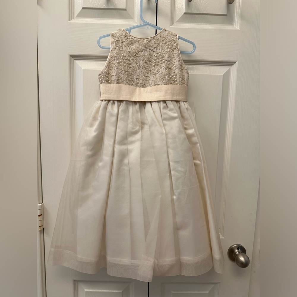 Susanne Lively Silk Taffeta Beaded Dress